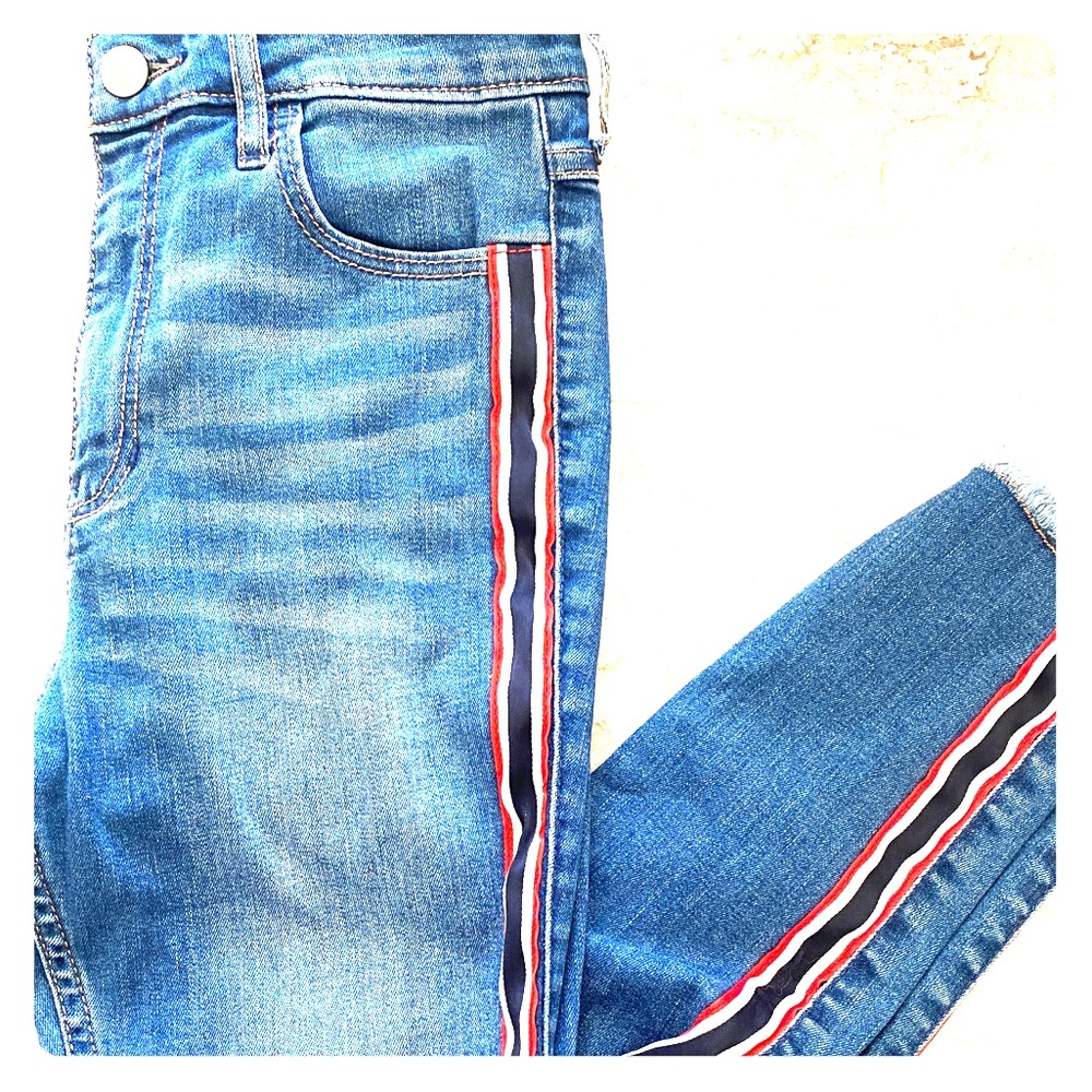 Holister High Rise Crop Super Skinny Jeans